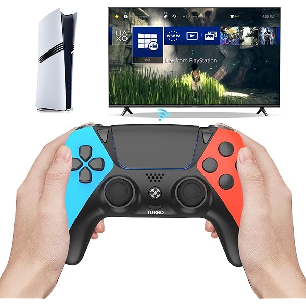 PlayStation - topwater PS5 Triple Clear RGB LED PS5 Controller Killscreen x Sony